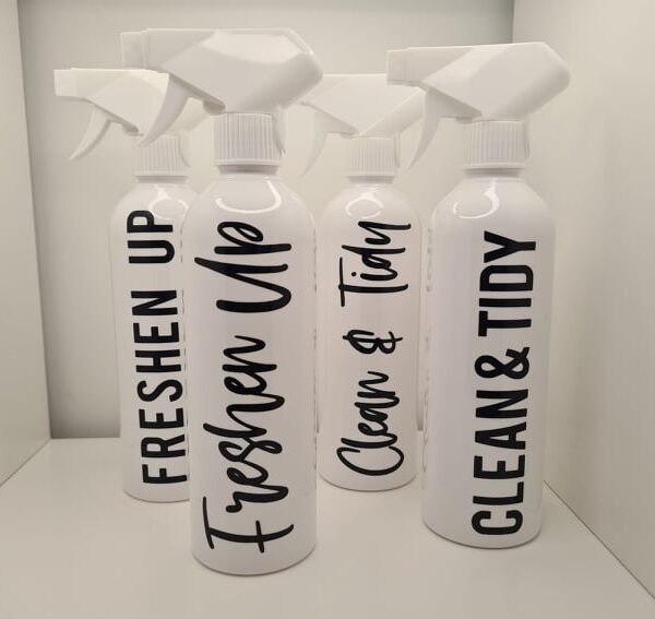 Reusable Plastic Spray Bottles